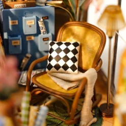 Robotime Flower House Sujetalibros><noscript><img width=