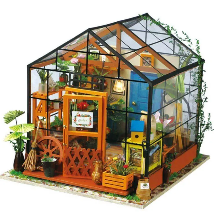 Robotime Invernadero de Katy Maqueta>Otras marcas