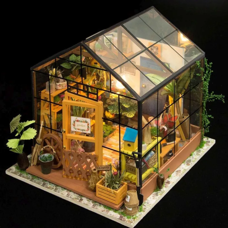 Robotime Invernadero de Katy Maqueta>Otras marcas