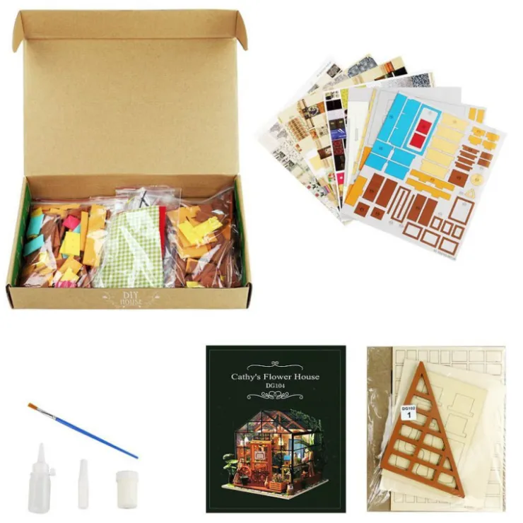 Robotime Invernadero de Katy Maqueta>Otras marcas