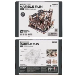 Robotime Marble Spaceport Laberinto de Canicas Maqueta de Madera> Clearance