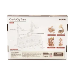 Robotime Tranvía Clásico Maqueta de Madera><noscript><img width=