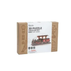 Rolife Steam Journey Rompecabezas 3D de Madera> New