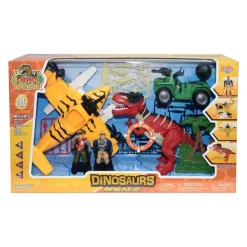 Set de Dinosaurio con Avión y Jeep>Otras marcas Online