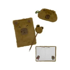 Set de Papelería Capibara con Bolígrafo, Libreta y Estuche Varios Modelos>Otras marcas Outlet