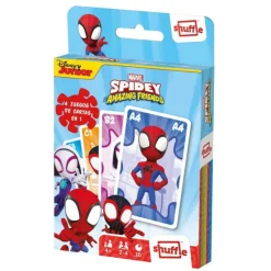 Shuffle 4 Juegos de Cartas en 1>Spidey and his amazing friends Discount