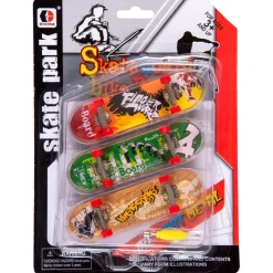 Skateboard de Dedos Con 3 Skates Con Herramientas Varios Modelos>Otras marcas New