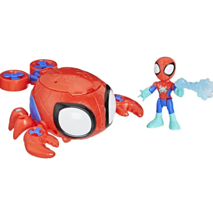 Water Webs Set Vehículo y Figura Aracno-Cangrejo>Spidey and his amazing friends Hot