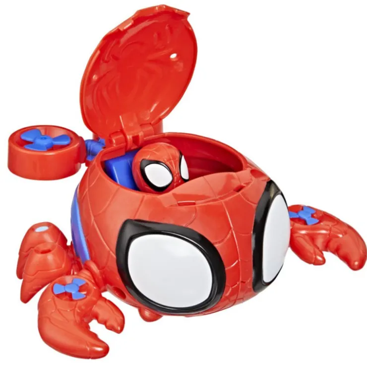 Water Webs Set Vehículo y Figura Aracno-Cangrejo>Spidey and his amazing friends Hot