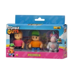 Stumble Guys Pack 3 Figuras Acción Varios Modelos><noscript><img width=