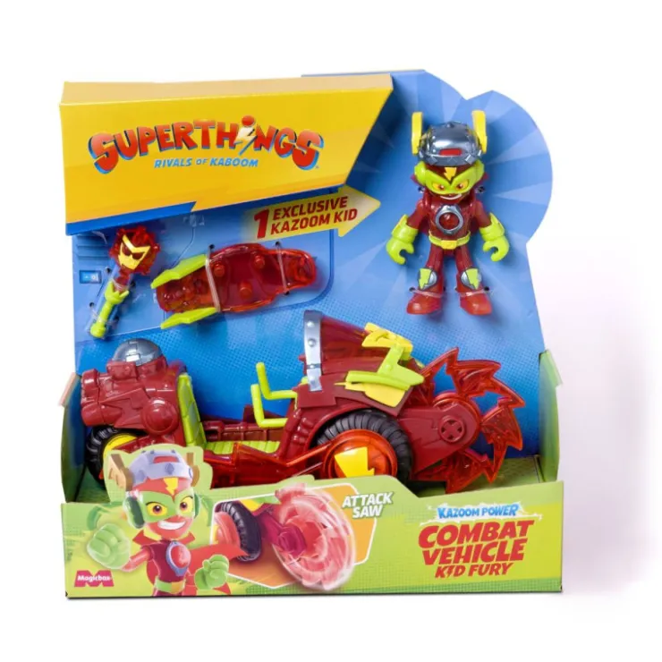 Kazoom Power Combat Vehicle Kid Fury>Superthings Sale