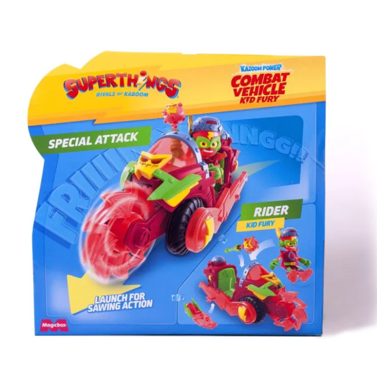 Kazoom Power Combat Vehicle Kid Fury>Superthings Sale