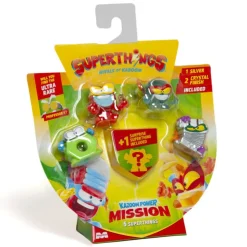 Kazoom Power Pack 5 Figuras Varios Modelos>Superthings Outlet