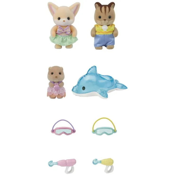 Amigos de la Guardería - Fiesta en la Piscina>Sylvanian families Hot