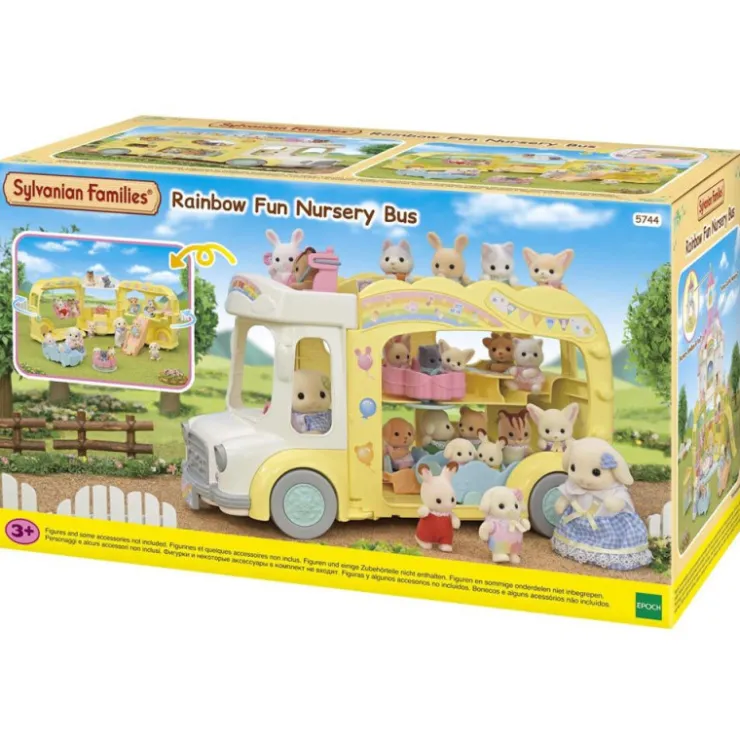 Autobús Arcoíris De La Guardería>Sylvanian families Hot