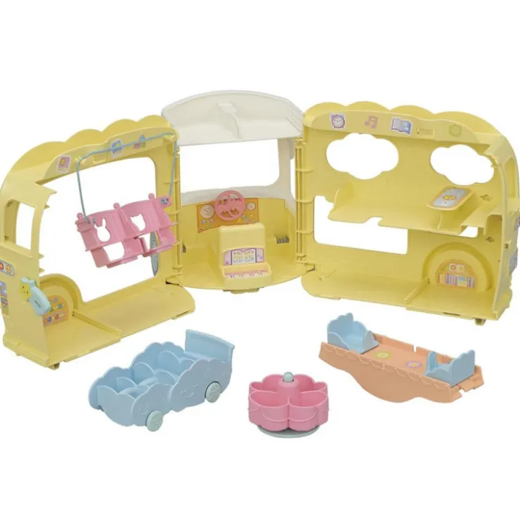 Autobús Arcoíris De La Guardería>Sylvanian families Hot