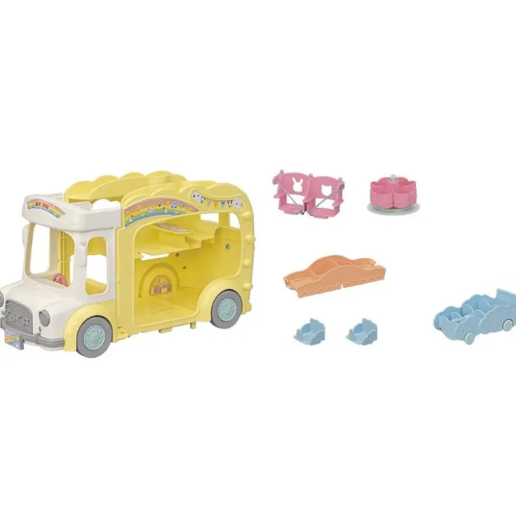 Autobús Arcoíris De La Guardería>Sylvanian families Hot