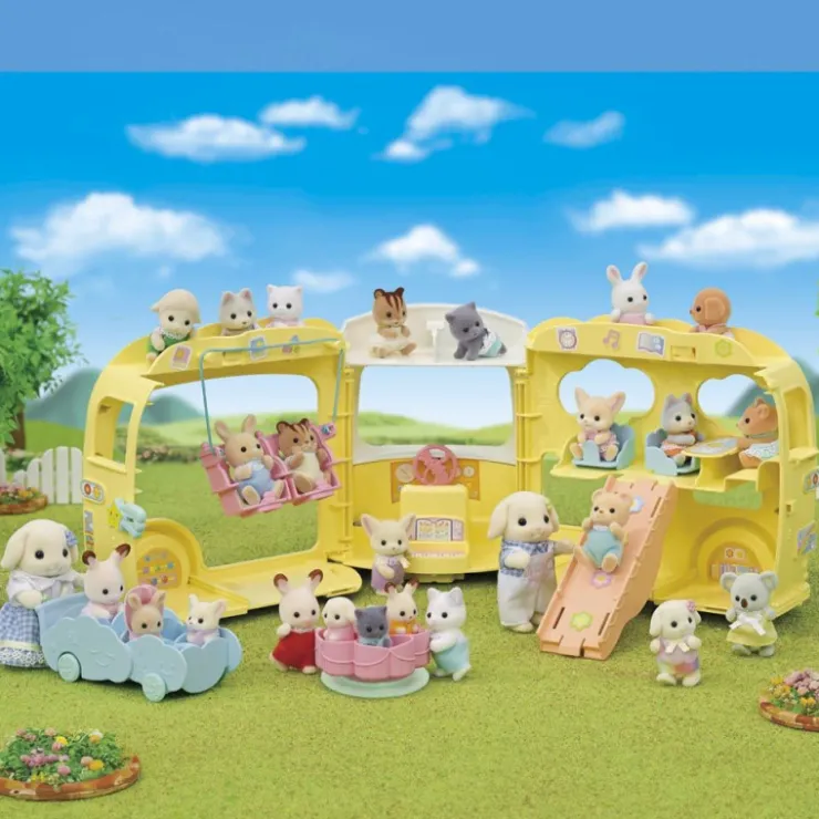 Autobús Arcoíris De La Guardería>Sylvanian families Hot