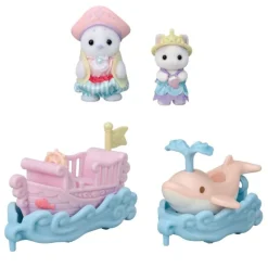 Puffy Foca y Cara Latte Surcan las Olas>Sylvanian families Online