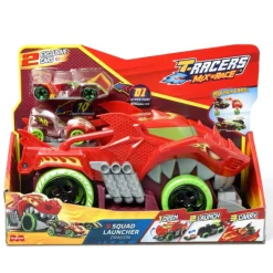 T- Racers Mix'nRace Squad Launcher Dragon>T-racers Hot