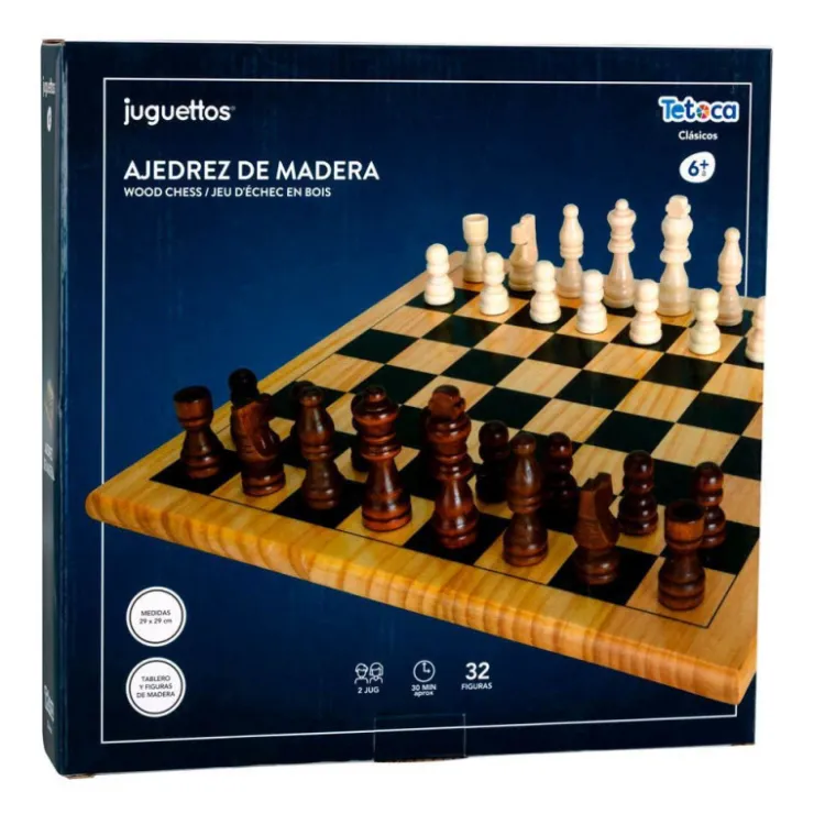 Ajedrez de Madera>Tetoca Online