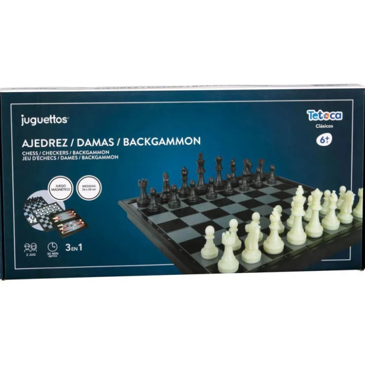 Ajedrez/Damas/Backammon Mágnetico>Tetoca Outlet