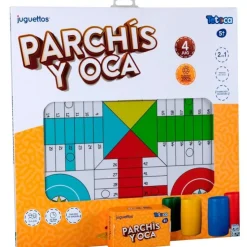 Parchís y Oca 4 Jugadores 40 cm>Tetoca