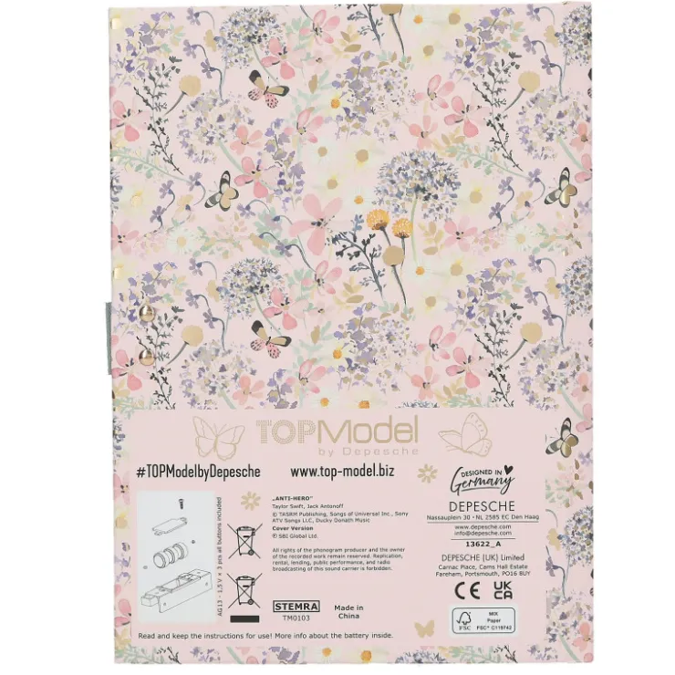 Diario con Código Secreto>Topmodel