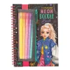 Neon Doodle Book Cuaderno para Colorear con Rotuladores de Gel>Topmodel Hot