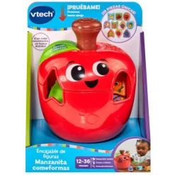 Baby Encajable de Figuras Manzanita Comeformas>Vtech