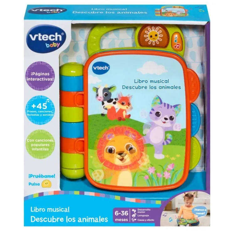 Baby Libro Musical Descubre los Animales>Vtech Discount