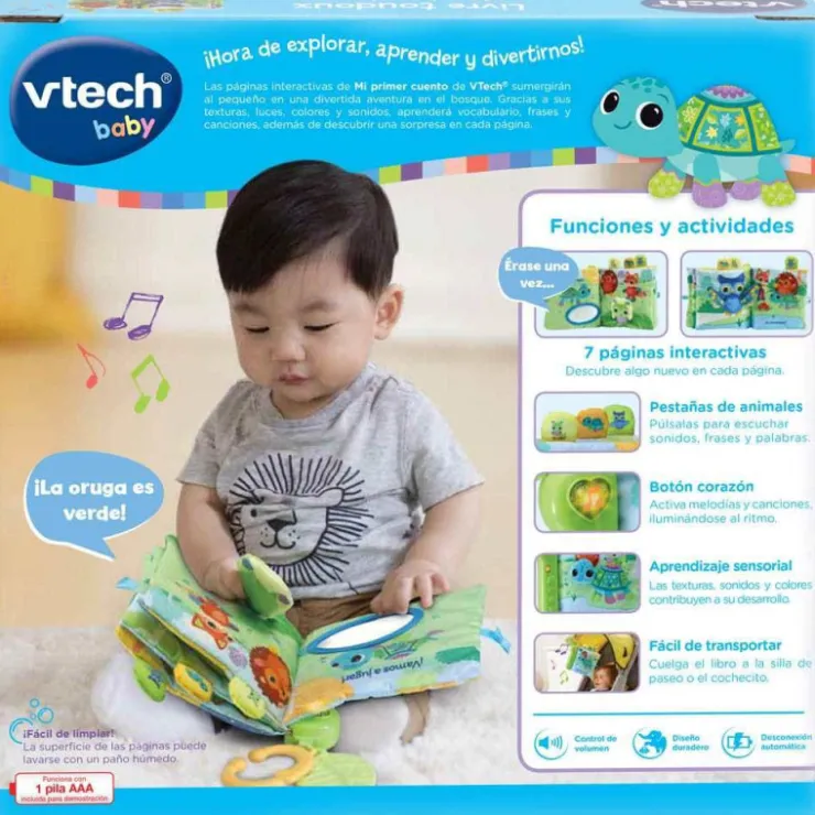 Baby Mi primer Cuento Texturas y Descubrimiento>Vtech Clearance