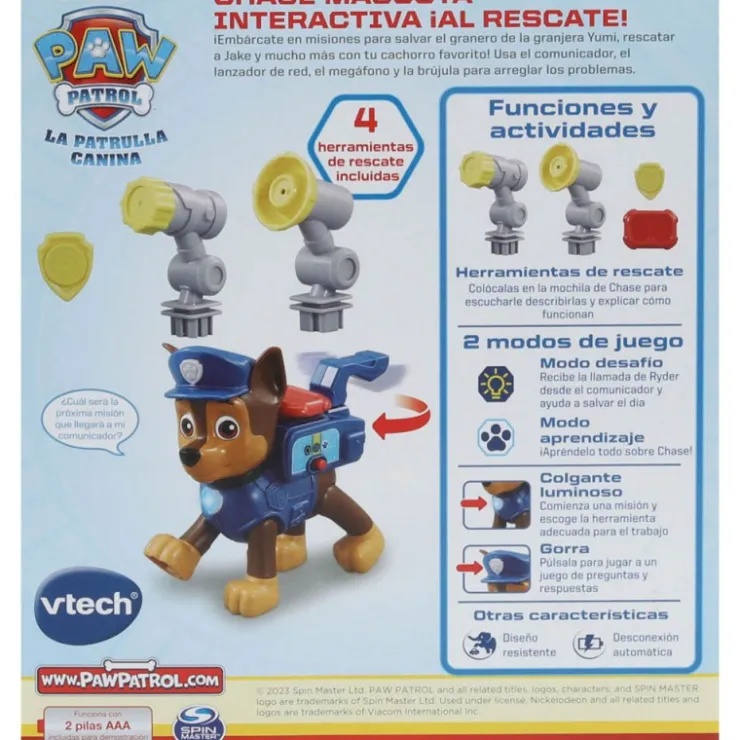 VTech Chase Mascota Interactiva ¡Al Rescate!>Paw patrol Hot