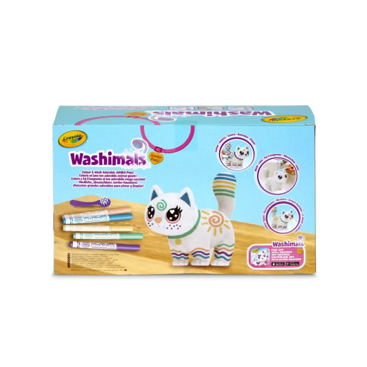 Whasimals Jumbo Pets La Gran Jenny para Colorear 15 cm>Crayola