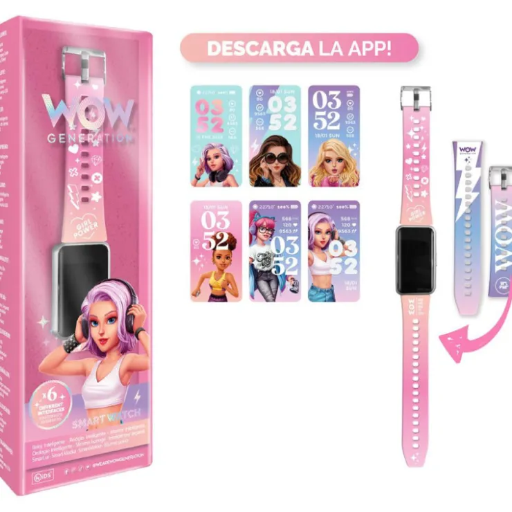 Smartwatch Con Doble Correa>Wow generation Discount